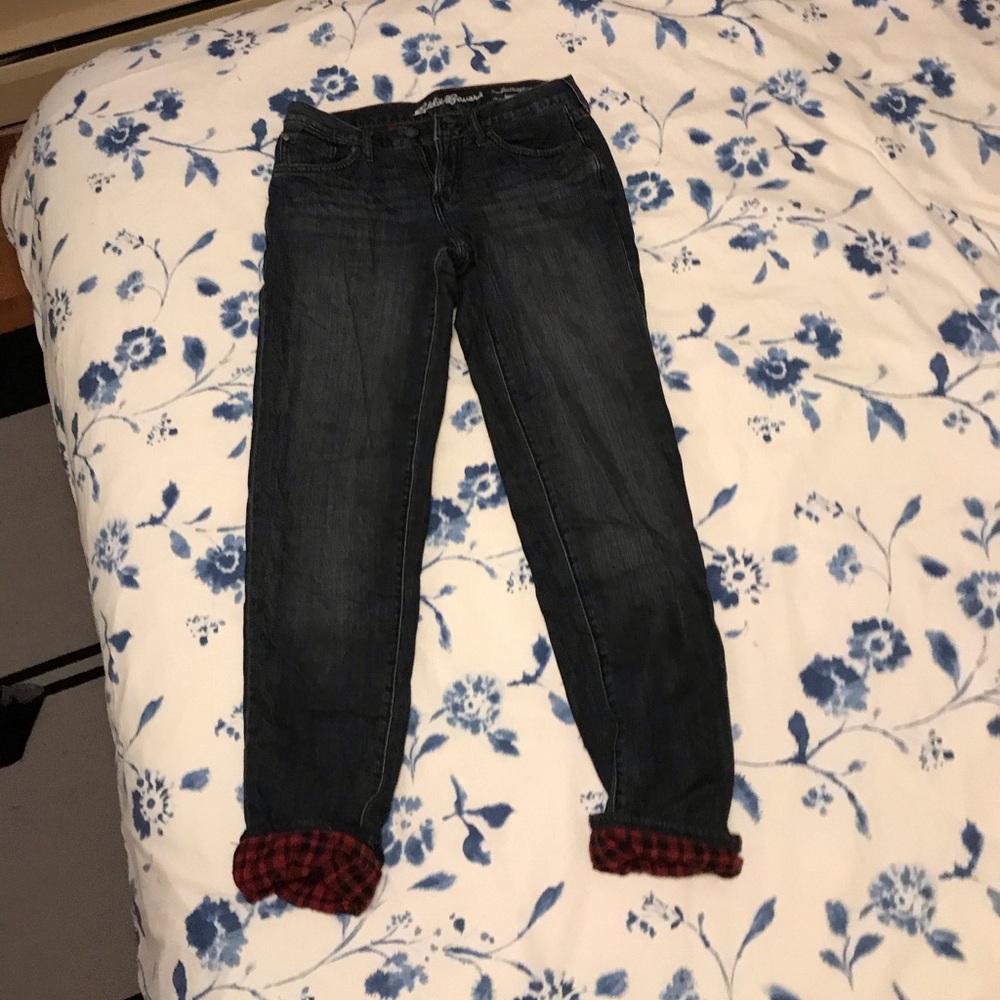 Flannel Jeans!